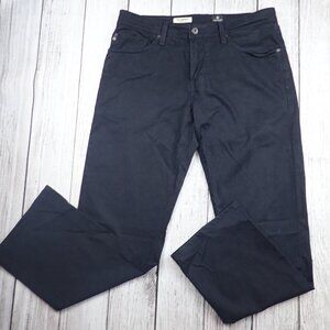 AG Adriano Goldschmied The Protege Straight Leg Mens sz 33 x 34 Pants Black
